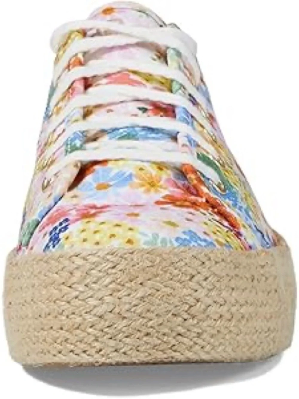 Keds x Rifle Paper Co. Margaux Triple Kick Jute Sole Sneakers SZ 10 Summery Boho